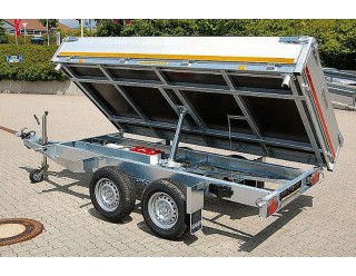 Eduard Tri-benne 310 x 160 électrique PTAC 2700 kg Eduard Tri-benne 310 x 160 électrique PTAC 2700 kg